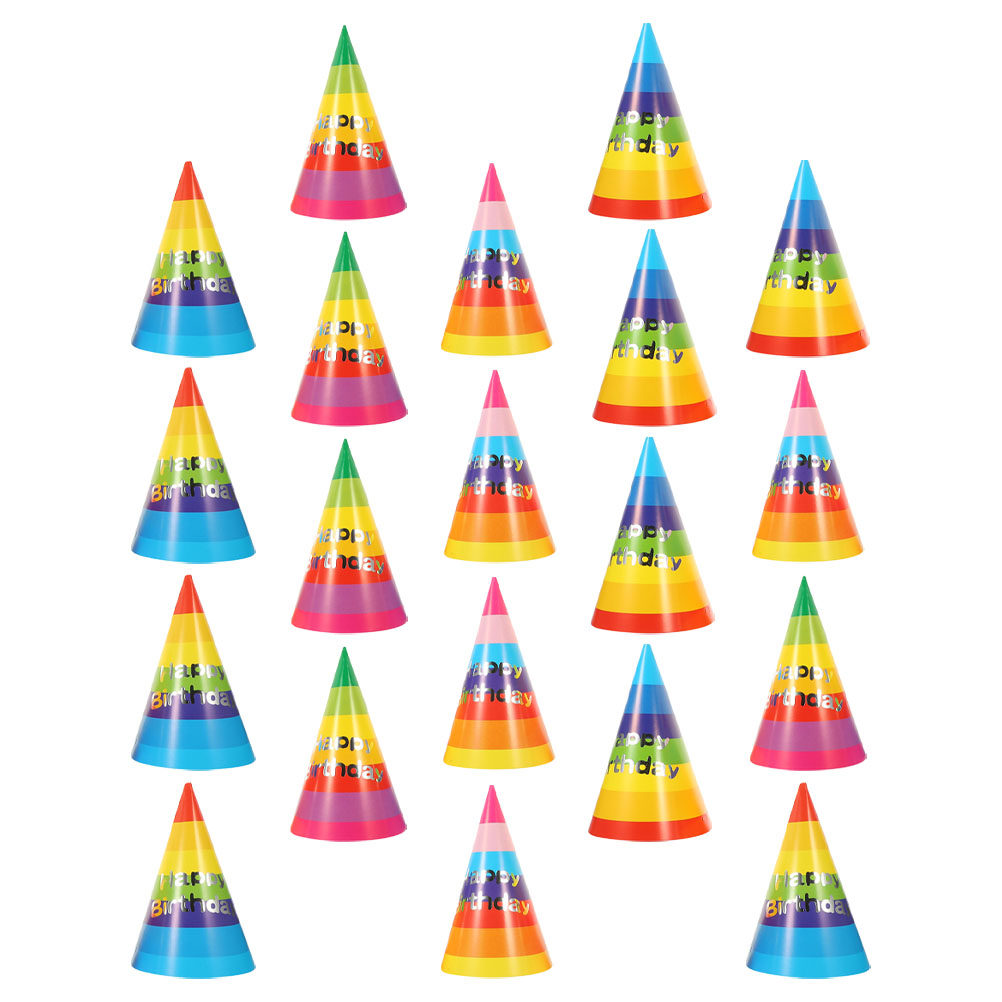 36Pcs Colorful Birthday Party  - đánh giá và giá Party Hat Cone