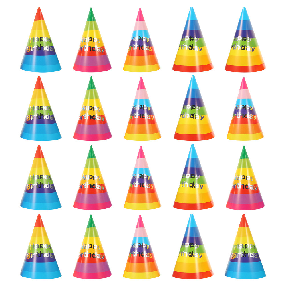 36Pcs Colorful Birthday Party  - đánh giá và giá Party Hat Cone