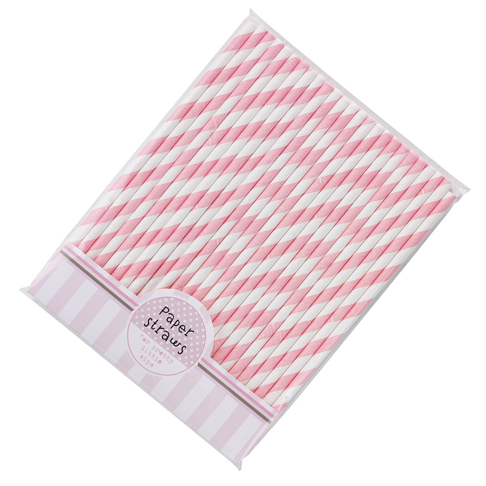 30Pcs Colorful Paper Striped S - đánh giá và giá Paper Straw Color