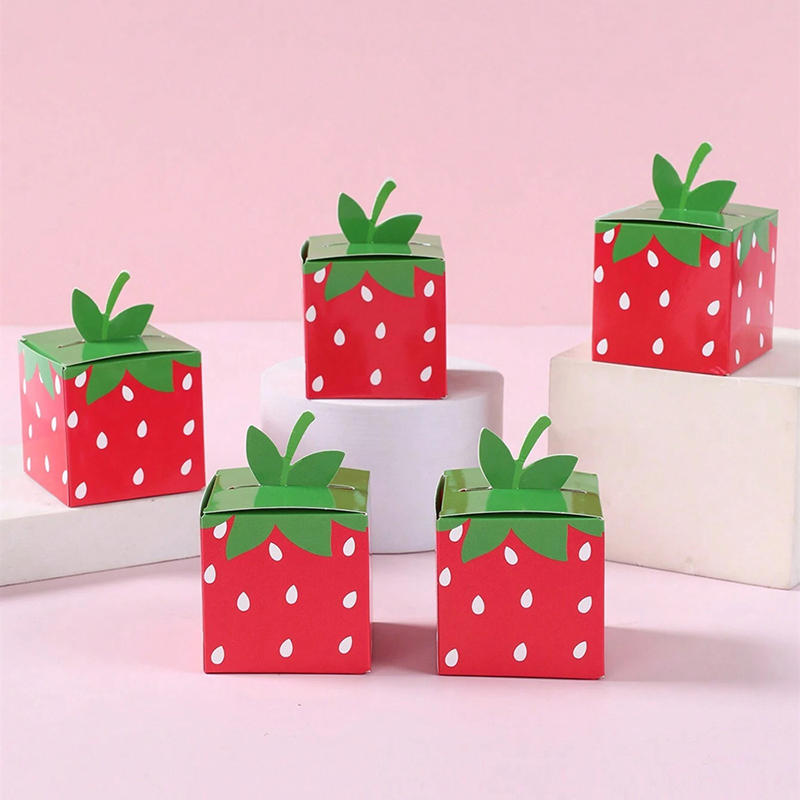 5/10/20pcs Strawberry Party Fa - đánh giá và giá Event Party Box