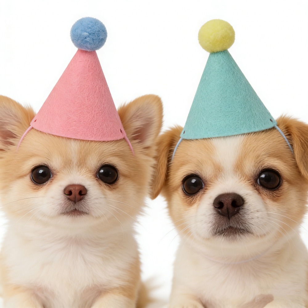 3/6pcs Pet Party Hat Colorful  - đánh giá và giá Party Hat Cone