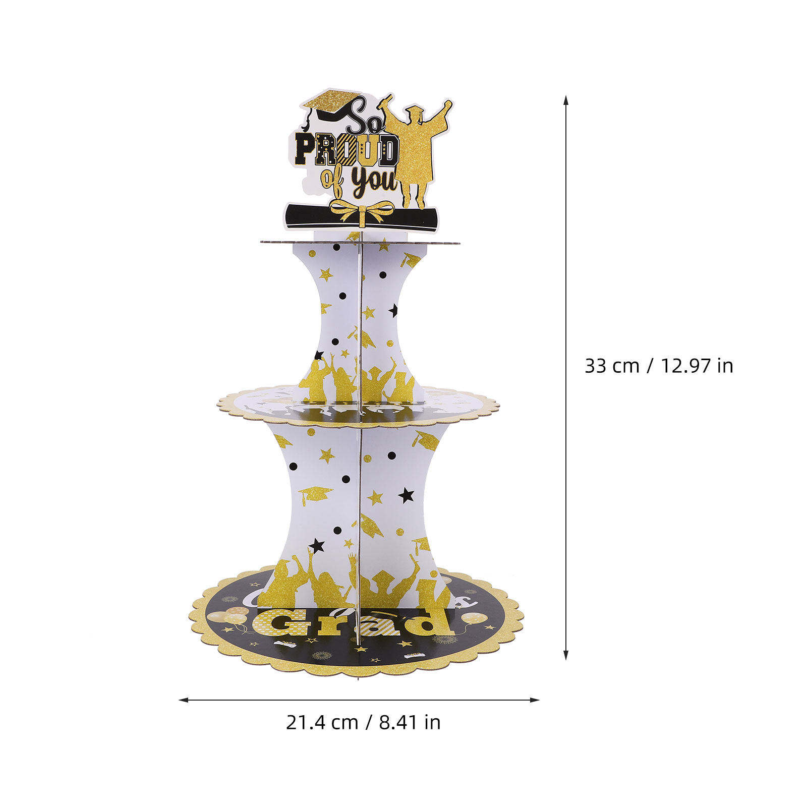 1Set Three-Layer Paper Cake St - đánh giá và giá Cupcake Stand Tier