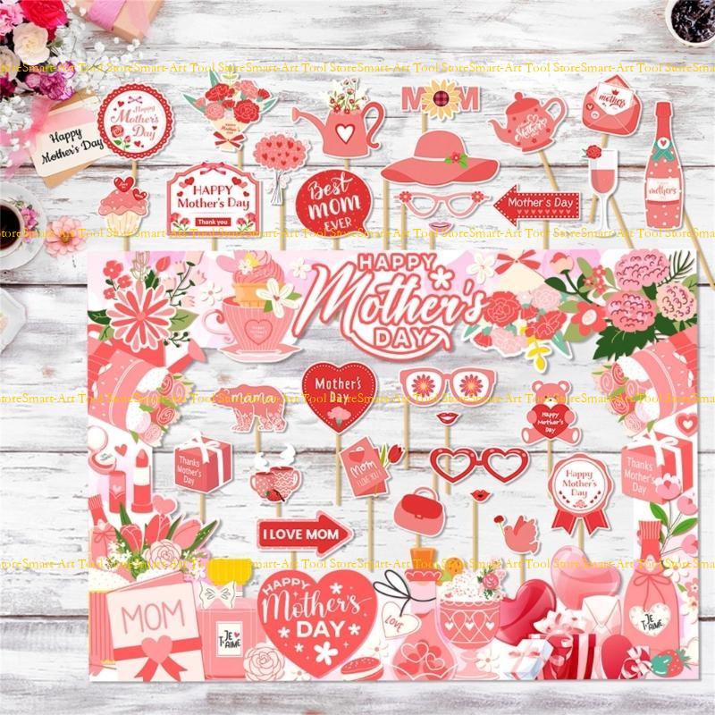 Đạo cụ chụp ảnh ngày của mẹ E1 - đánh giá và giá Photo Booth Frame