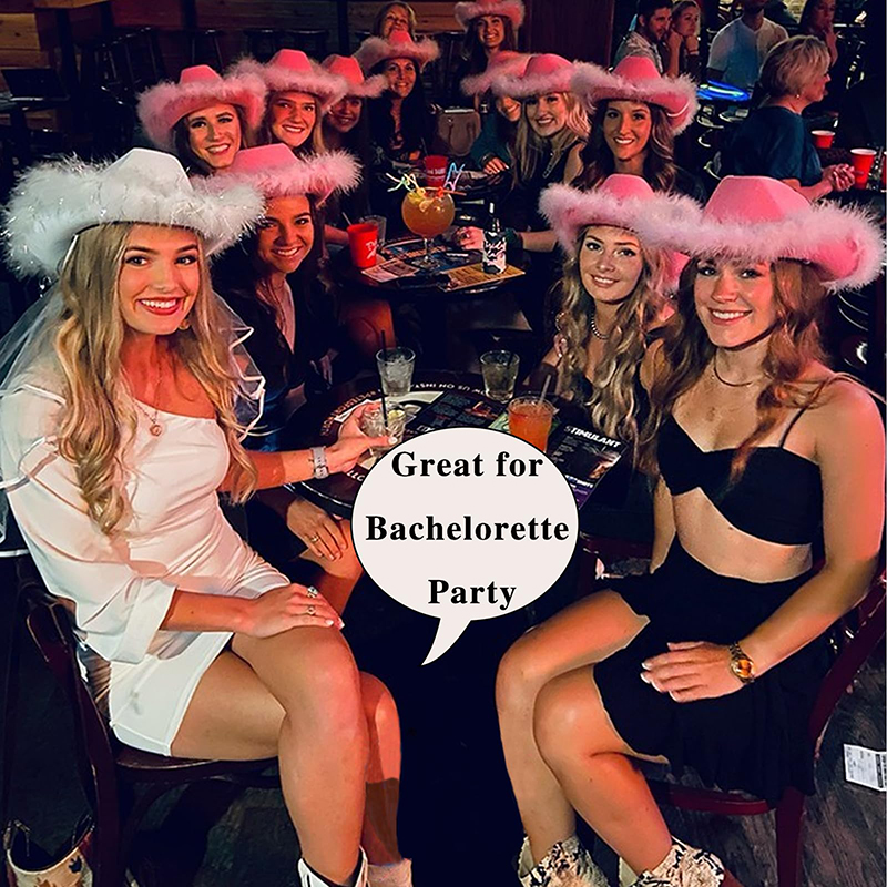 5-18pcs Feather Western Cowgir - đánh giá và giá Party Hat Cone