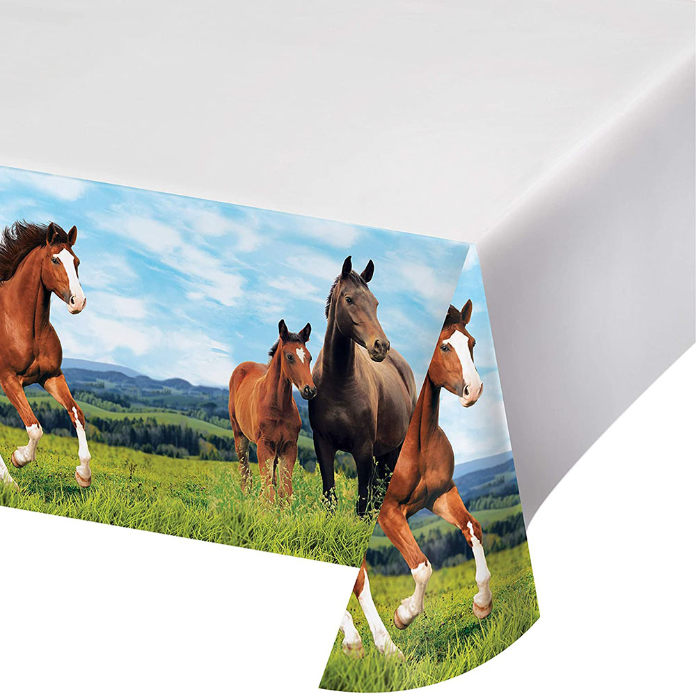 130X220 Cm Hoang Dã Ngựa Khăn  - đánh giá và giá Table Cloth Disposable